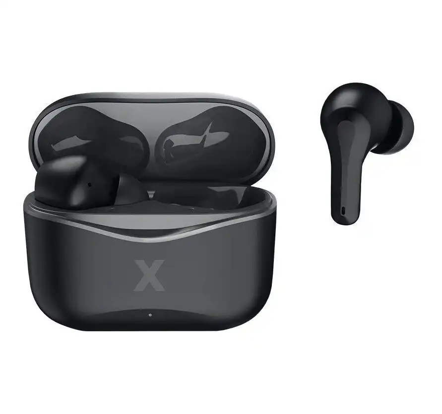 MXBE-01 In-ear Bluetooth Handsfree Ακουστικά με Θήκη Φόρτισης Μαύρα