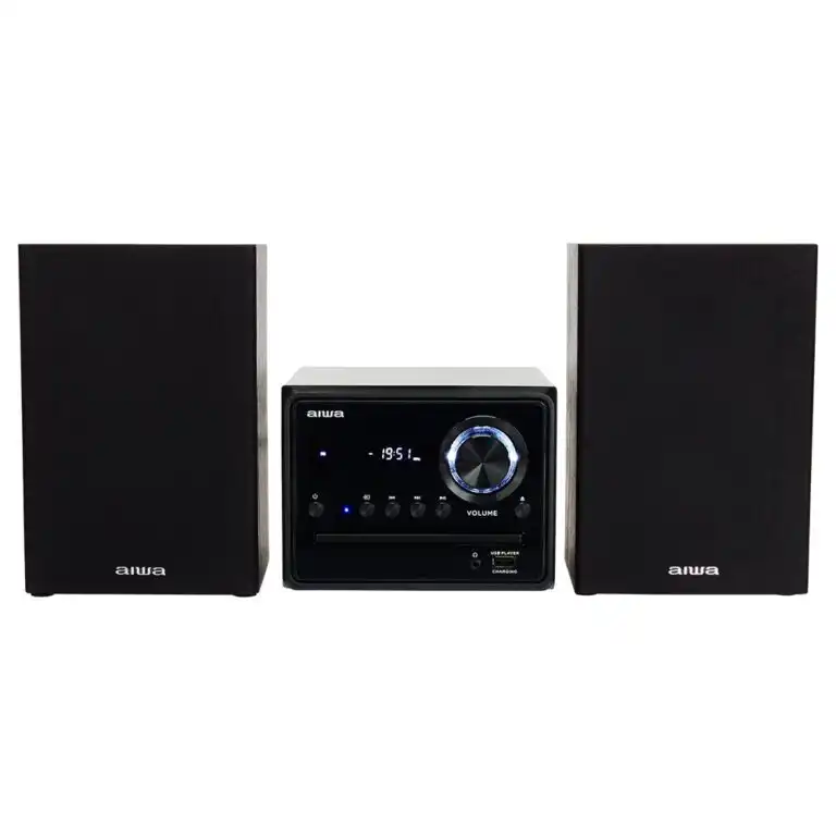 Aiwa MCBT-350 Ηχοσύστημα Hi-Fi 20W με CD Player Black