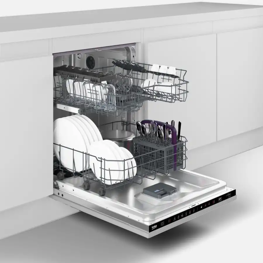 Πλήρως Εντοιχιζόμενο Πλυντήριο Πιάτων για 14 Σερβίτσια Π59.8xY81.8εκ. BDIN16421 - Image 2