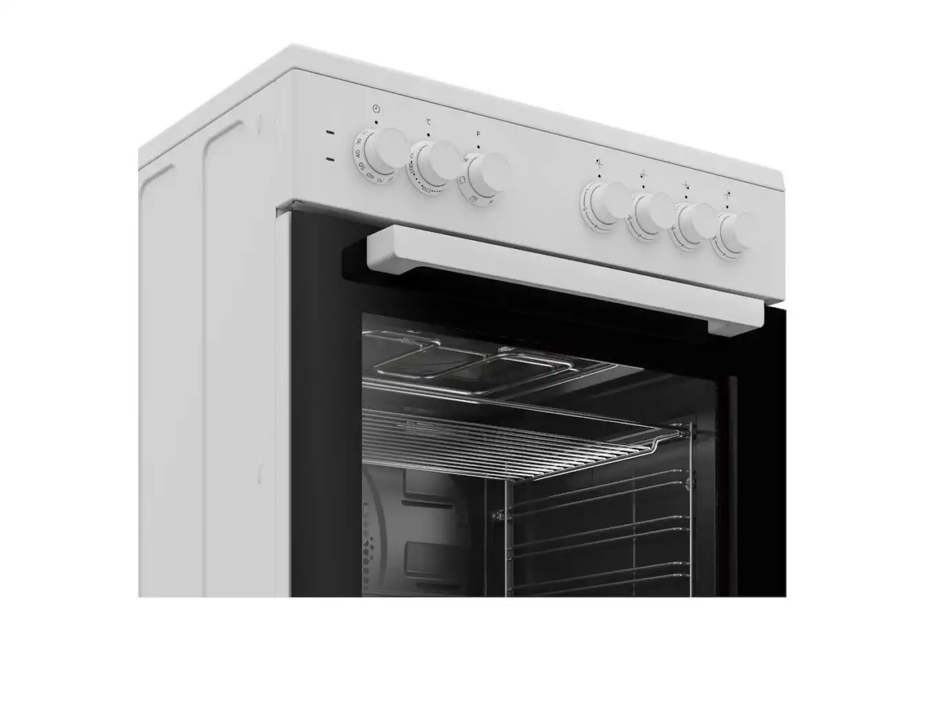 Beko Κουζίνα 72lt με Κεραμικές Εστίες Π60εκ CUV 6710 B - Image 2