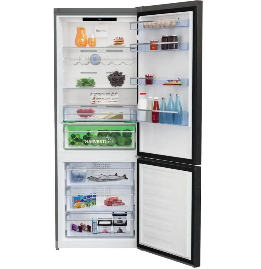 Beko rcna406e60lzxrn Ψυγειοκαταψύκτης 362lt NoFrost 202.5x59.5 Inox - Image 2