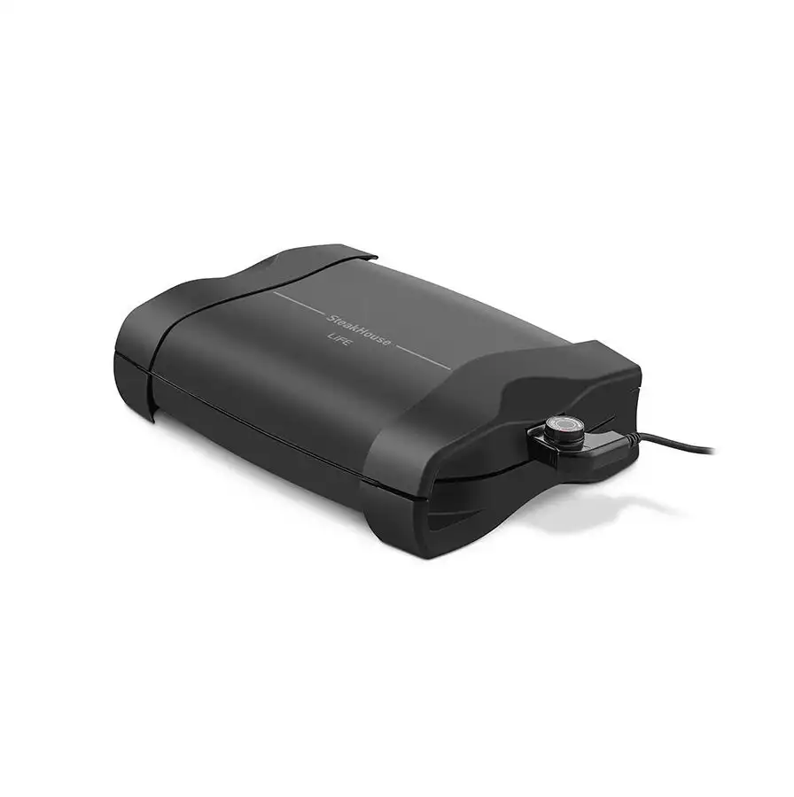 Life Steakhouse Επιτραπέζια Ηλεκτρική Ψησταριά Σχάρας 1100W - Image 2
