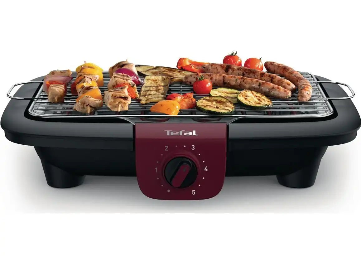 Tefal BBQ BG90E5 Easygrill Επιτραπέζια Ηλεκτρική Ψησταριά Σχάρας 2300W - Image 2