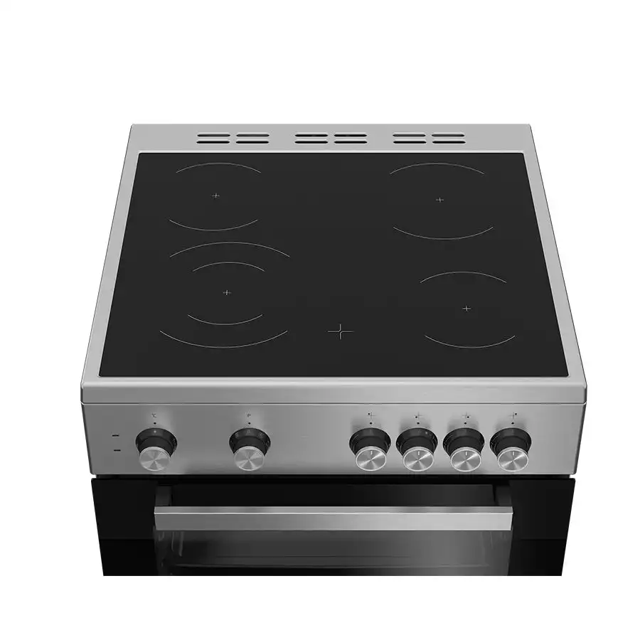 Beko FSM 67010 GX Κουζίνα 65lt με Κεραμικές Εστίες Π60εκ. Inox - Image 3