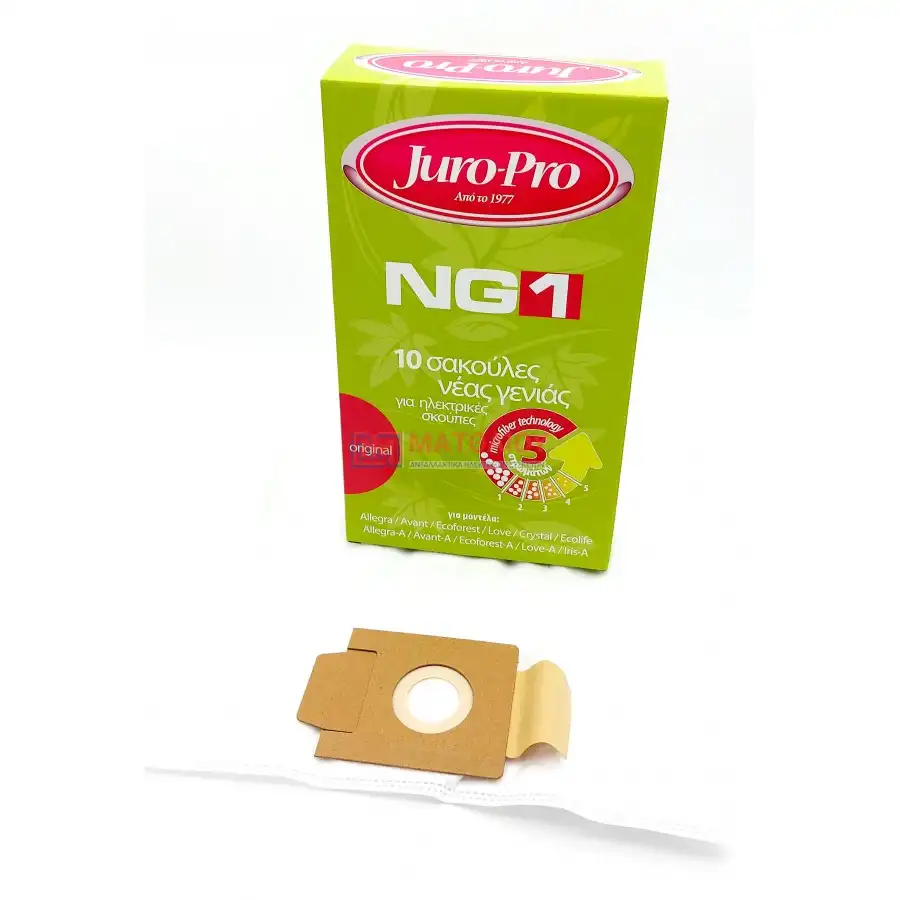 Juro-Pro NG1 Σακούλες Σκούπας 10τμχ