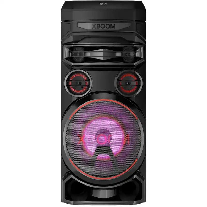 LG Ηχείο με λειτουργία Karaoke RNC7 σε Μαύρο Χρώμα