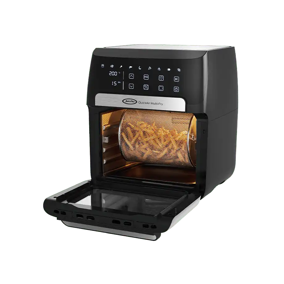 Quickair Multi-Fry Air Fryer 12lt Ασημί - Image 3