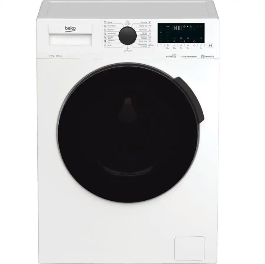 Beko WUE7626XBWS Πλυντήριο Ρούχων 7kg με Ατμό 1200 Στροφών