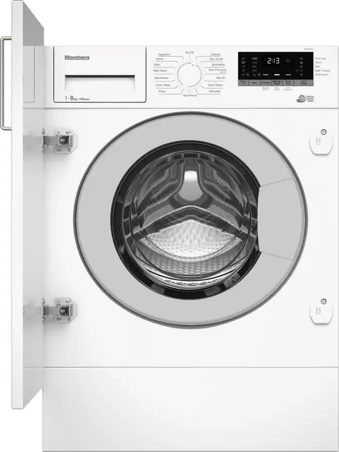 Blomberg Εντοιχιζόμενο Πλυντήριο Ρούχων 8kg 1400 Στροφών LWI284410