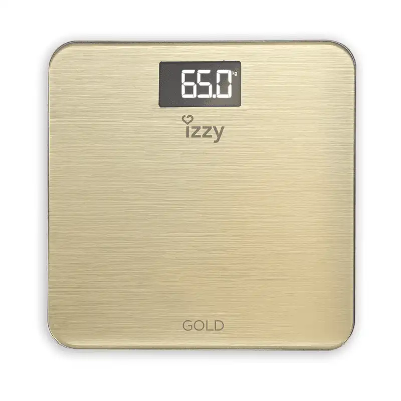 Izzy IZ-7008 Ψηφιακή Ζυγαριά σε Χρυσό χρώμα