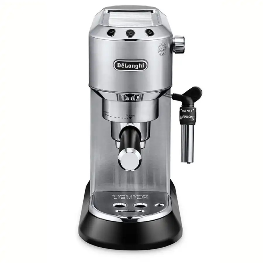 De'Longhi Dedica Pump Metal 1300W Πίεσης 15bar Ασημί