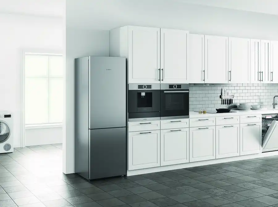 Bosch KGV36VLEAS Ψυγειοκαταψύκτης 308lt Υ186xΠ60xΒ65εκ. Inox - Image 3