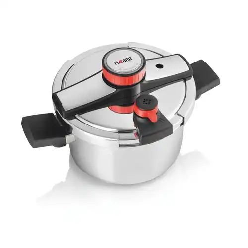 Χύτρα ταχύτητος 6LIT HAEGER Easy Lock Pressure Cooker - Image 2