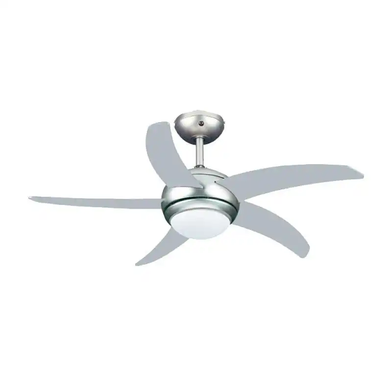 Primo PRCF-80425 Ανεμιστήρας Οροφής 110cm 55W με Φως & Τηλεχειριστήριο Ασημί