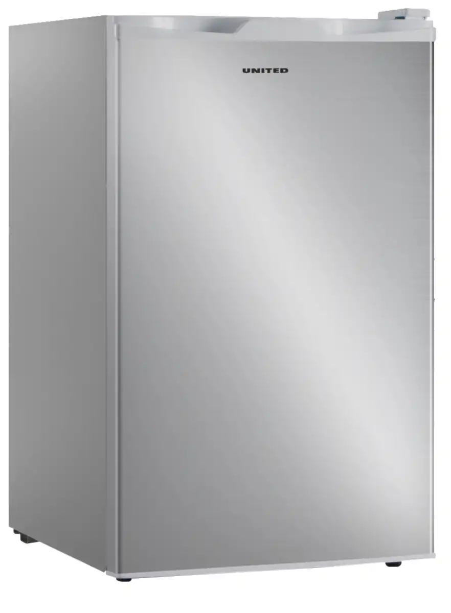 United UND-0851X Μονόπορτο Ψυγείο 85lt Υ82.5xΠ45.5xΒ45.3cm Inox