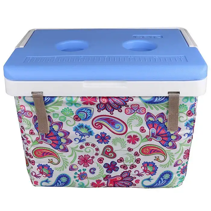 Kale Termos Paisley Fabric & Blue Lid Φορητό Ψυγείο 20lt Μπλε - Image 2