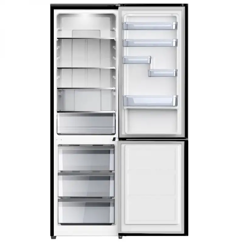 Princess Retro Ψυγειοκαταψύκτης 344lt Total NoFrost Υ195xΠ60xΒ65.8εκ. Μαύρος RCNE489BGL - Image 2