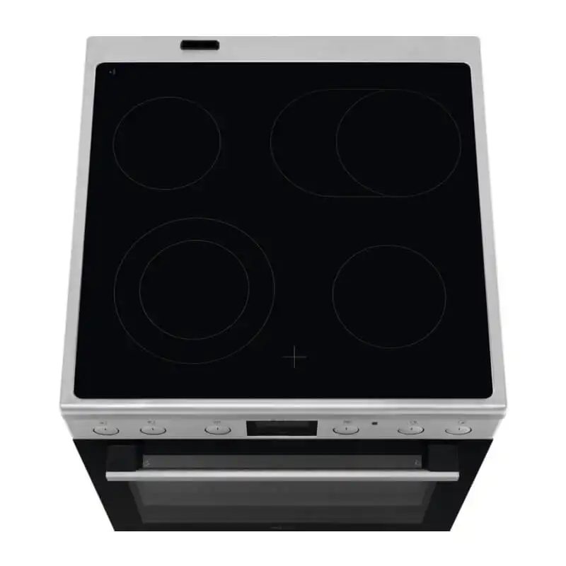 AEG Κουζίνα 73lt με Κεραμικές Εστίες Π59.6εκ. Inox - Image 3