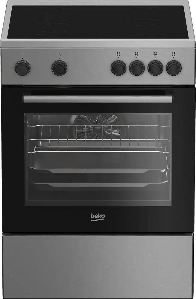 Beko Κουζίνα 66lt με Κεραμικές Εστίες Π60εκ. FBM6701X