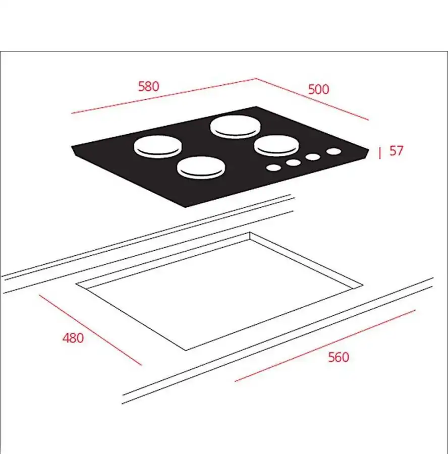 TEKA HF LUX 60 3G 1P AI AL - Image 2