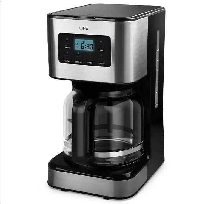 Life CM-200 Προγραμματιζόμενη Καφετιέρα Φίλτρου 650W