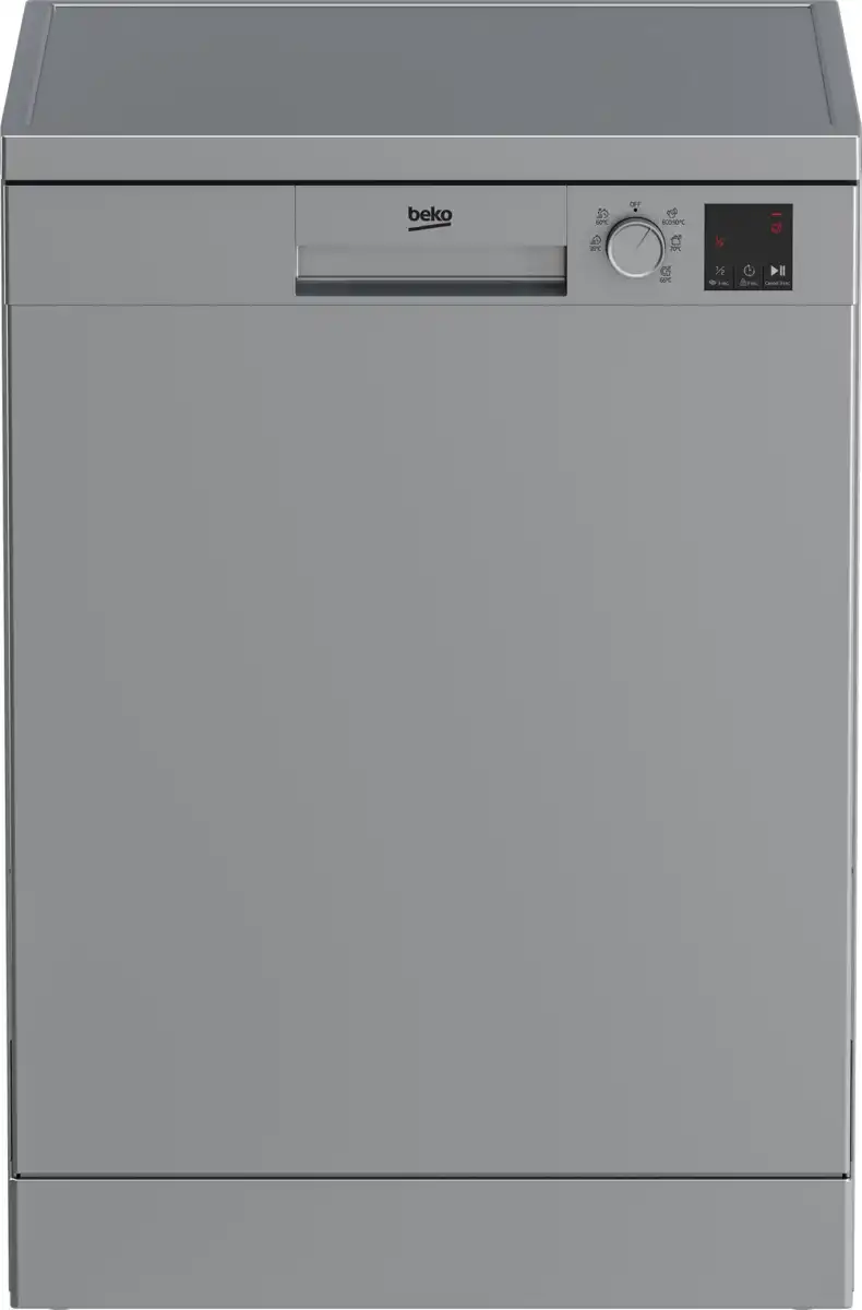 Beko Ελεύθερο Πλυντήριο Πιάτων για 14 Σερβίτσια Π59.8xY85εκ. Inox DFN 16410 X