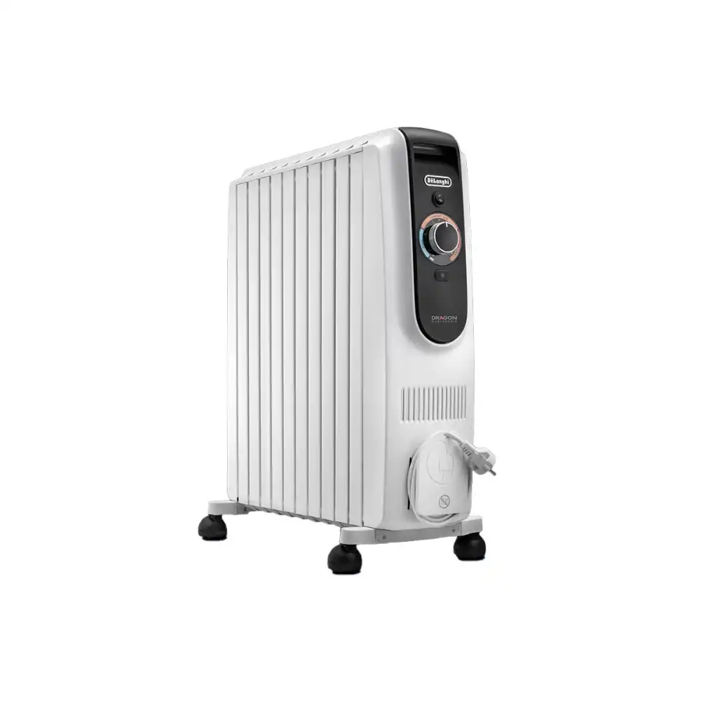 De'Longhi Καλοριφέρ Λαδιού με 10 Φέτες 2500W TRD51025